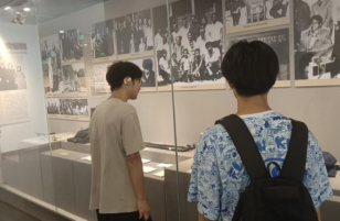 机电调研团学习数学巨匠红色精神