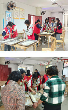 常州大学怀德学院外语系开展敬老院志愿服务活动