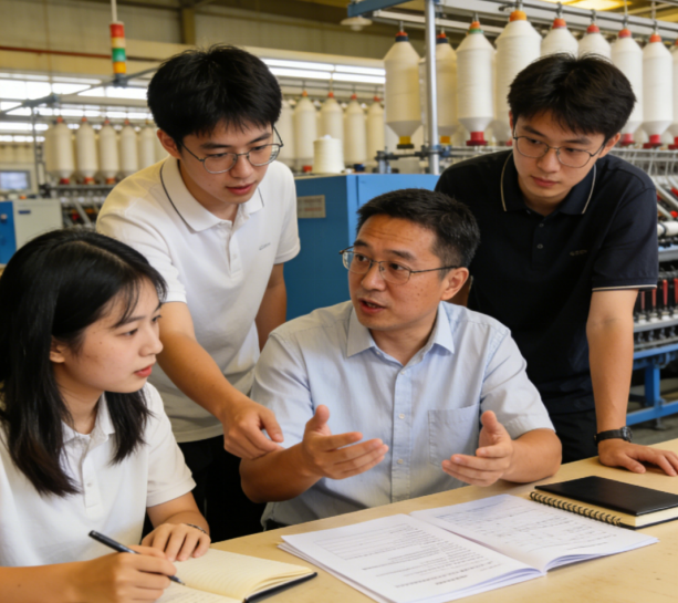 扎根产业一线解难题 甬财青年以实践助力纺织业绿色智造